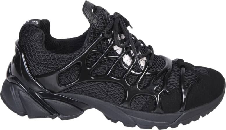 44 Label Group Zwarte Sneakers voor Mannen Aw23