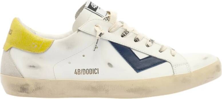 4B12 Gele sneakers voor mannen