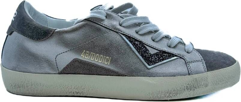 4B12 Grijze Sneakers voor Herfst Winter 2024 2025 Gray Dames