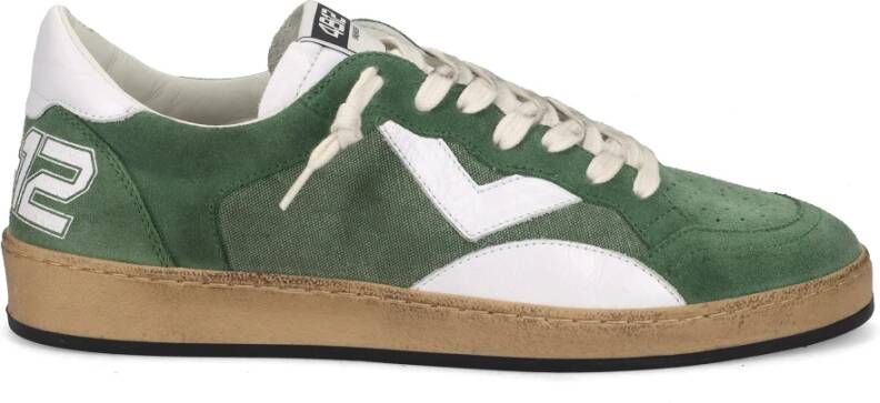 4B12 Groene Sneakers voor Stijl en Comfort