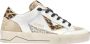 4B12 Sneakers Trendy Blauw White Dames - Thumbnail 1