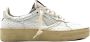 4B12 Sneakers Trendy Blauw White Dames - Thumbnail 1