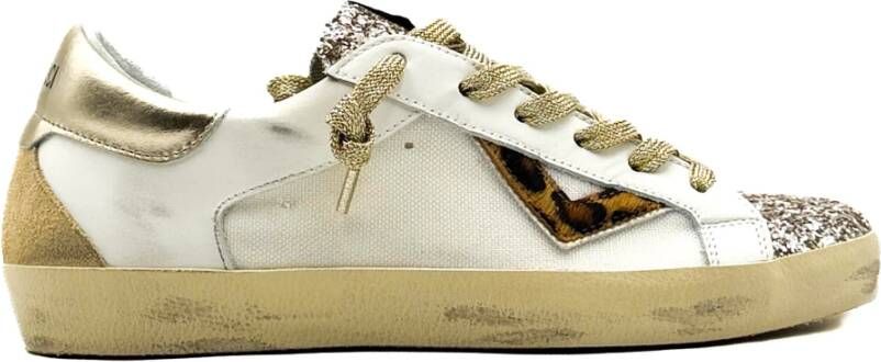 4B12 Sneakers Trendy White Dames