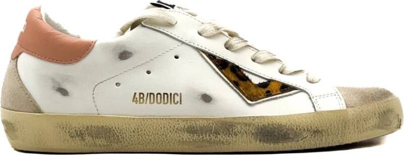 4B12 Sneakers Trendy White Dames