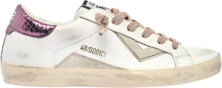 4B12 Suprime Model Sneakers White Dames