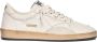 4B12 Witte Leren Sneakers Stijlvol Ontwerp - Thumbnail 1