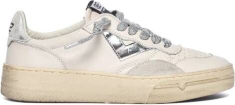 4B12 sneaker Hyper wit en zilver - Foto 2