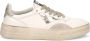 4B12 Witte Leren Sneakers White Dames - Thumbnail 1