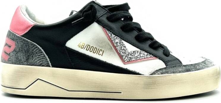 4B12 Witte Sneakers Kyle Collectie Multicolor Dames
