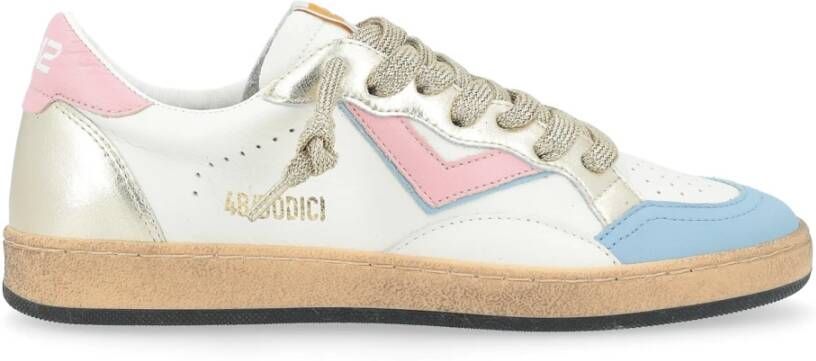 4B12 Witte Sneakers voor een Stijlvolle Look