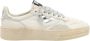 4B12 Witte leren sneakers voor vrouwen - Thumbnail 2