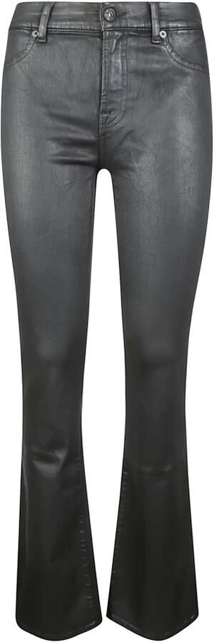 7 For All kind Bootcut Coated Slim Illusion Flared Jeans