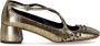 A. Bocca Hoge hakken Two For Love Gold Pump in goud - Thumbnail 1