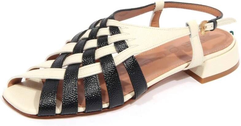 A. Bocca Leren Sandaal Gemaakt in Italië