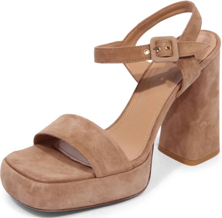 A. Bocca Suède Hakken Sandalen Made in Italy