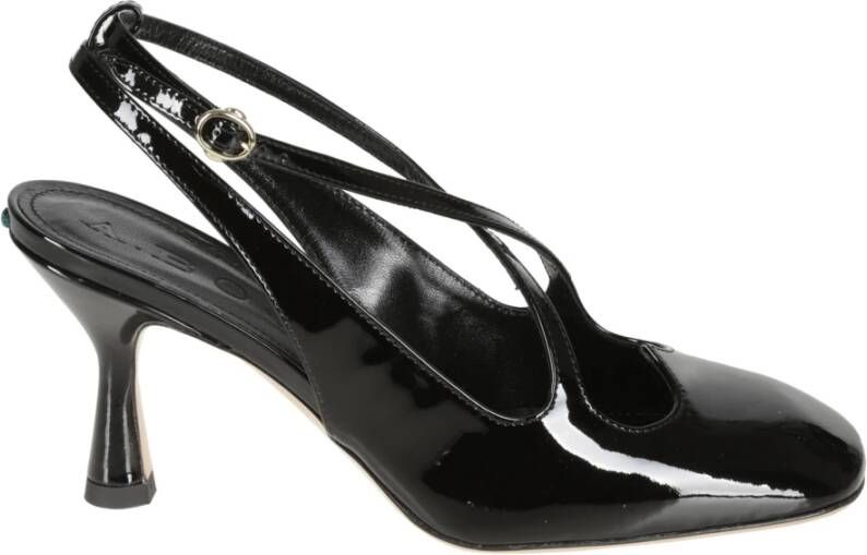 A. Bocca Zwarte Slingback van Lakleer Black Dames