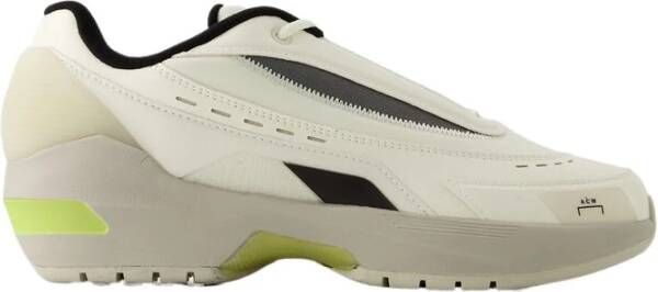 A-Cold-Wall Witte Vector Sneakers Rubberen Zool Beige Heren