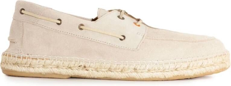 Abarca Beige Suède Loafer Schoenen