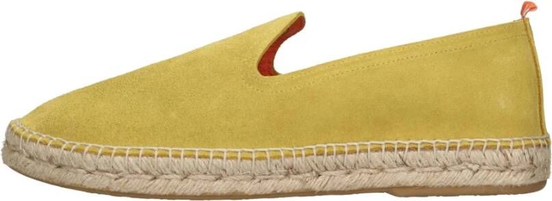 Abarca Platte schoenen Geel