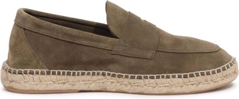 Abarca Suède Loafer in kaki