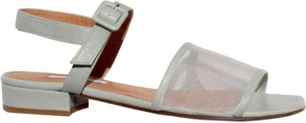 About Arianne Marini Mesh-Panelled leren sandalen