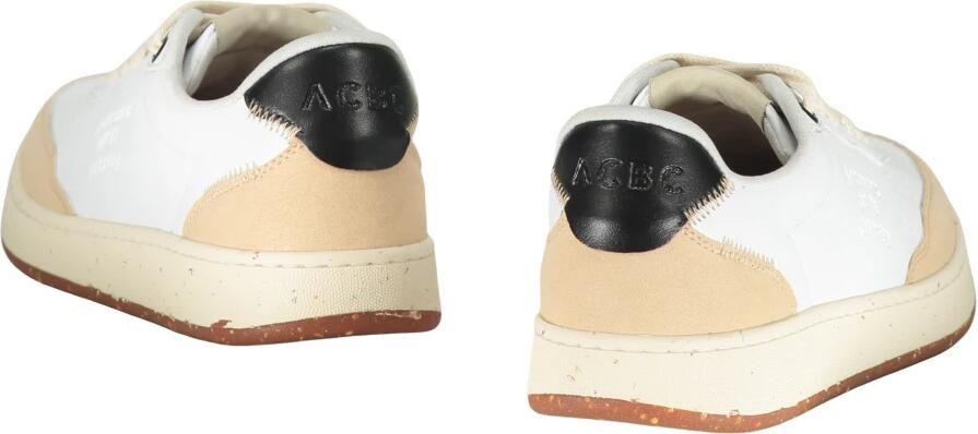 Acbc Elegante witte schoenen met lichtbeige zool