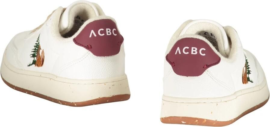Acbc Witte sneakers met details