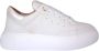 Acbc Glitter Phyton Damesneakers Platform White Dames - Thumbnail 1