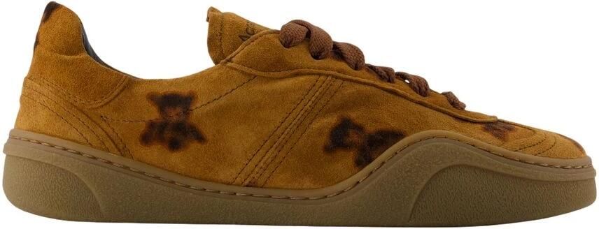 Acne Studios Bars Teddy Print Sneakers