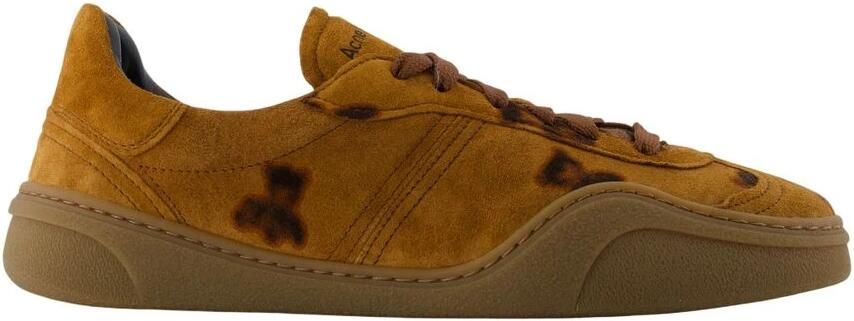 Acne Studios Bars Teddy Print Sneakers