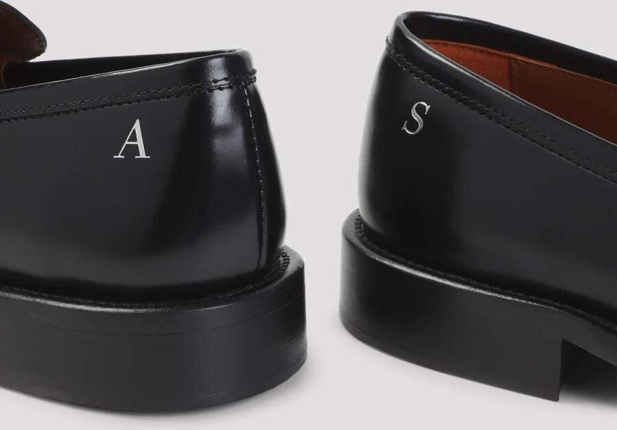 Acne Studios Gekreukelde Leren Loafers - Foto 2