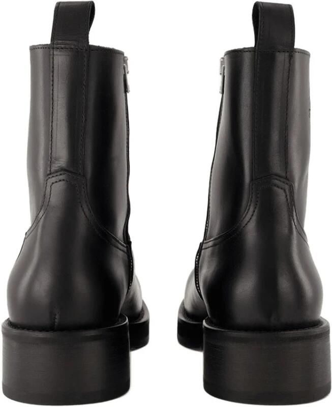 Acne Studios Gladde Kalfsleren Enkellaarsjes - Foto 2