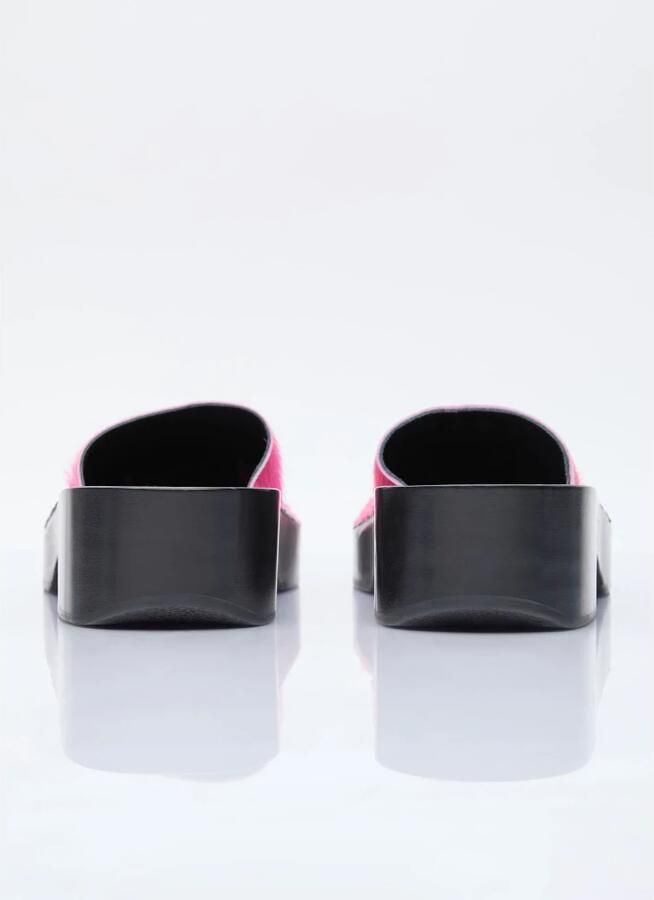 Acne Studios Hairy Wood Clogs - Foto 3
