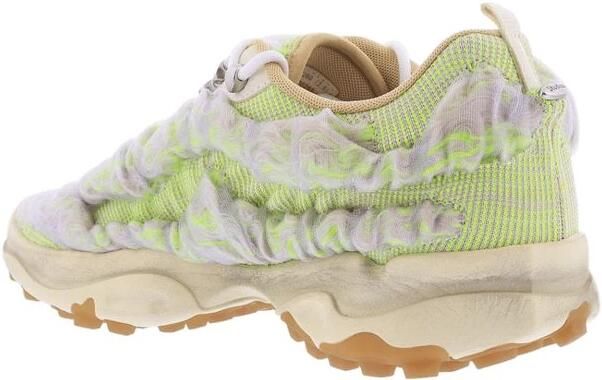 Acne Studios Heren Bubba Sneaker Wit Geel