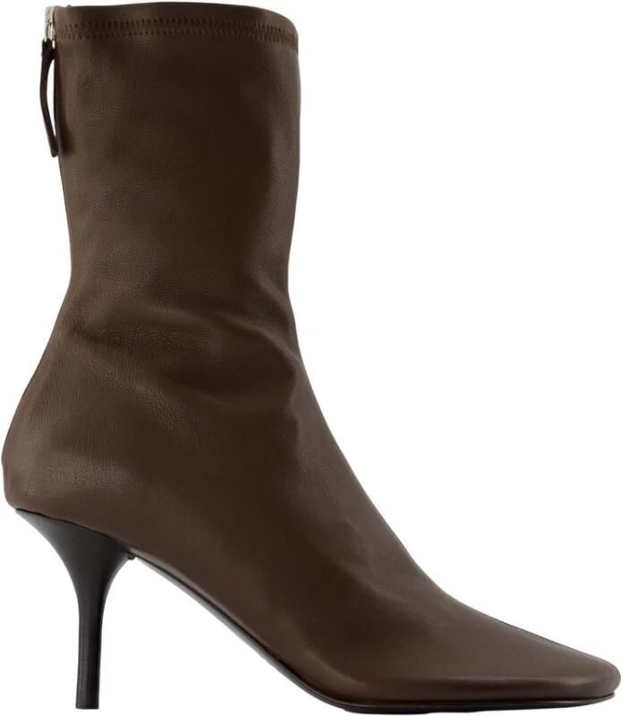 Acne Studios Leren Enkelboot