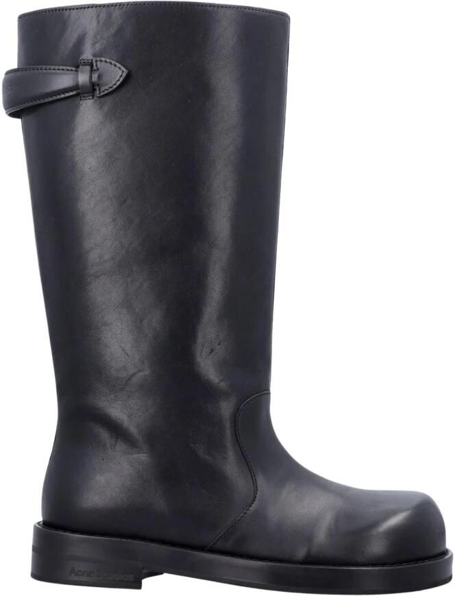 Acne Studios Leren Hoge Laarzen