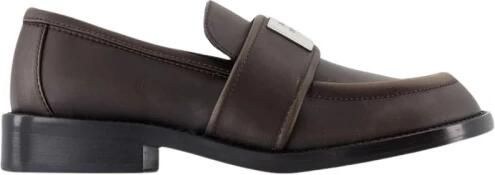 Acne Studios Leren Loafers met Metalen Detail