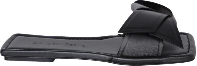 Acne Studios Sandalen Musubi Sandals Leather Black in zwart - Foto 3