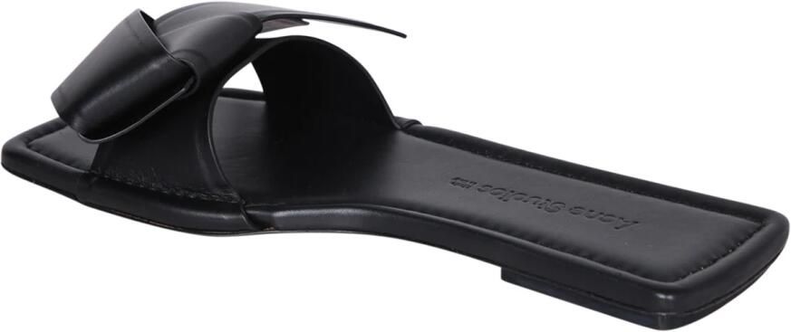 Acne Studios Sandalen Musubi Sandals Leather Black in zwart - Foto 2