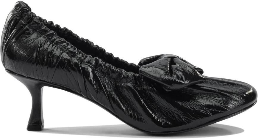 Acne Studios Zwarte leren hakken