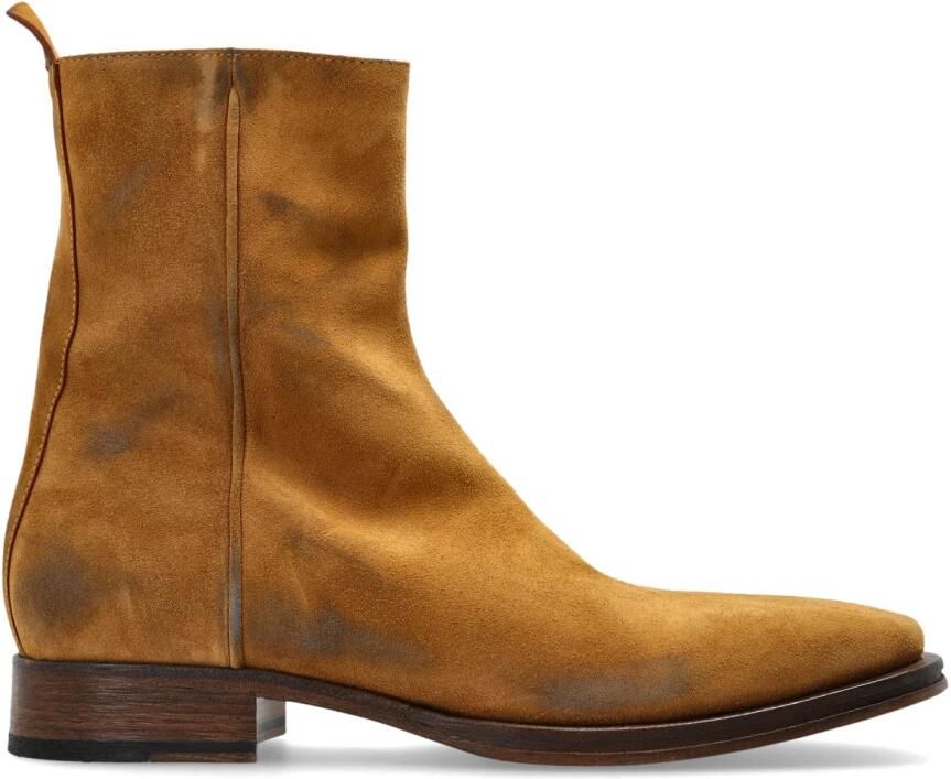 Acne Studios Suède Enkellaarsjes