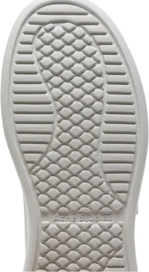 Acne Studios Witte leren Velcro sneakers gezichtsdetail - Foto 2