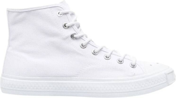 Acne Studios Ballow High-Top Sneakers White Heren