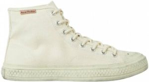 Acne Studios Ballow High Top Tumbled Sneakers Wit Dames
