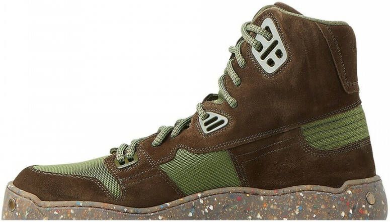 Acne Studios Desert High Top Boots Groen Heren