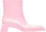 Acne Studios Gestempeld Logo Rubber Enkellaarzen - Thumbnail 1