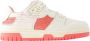 Acne Studios Lage Pop M Sneakers Leer Wit Roze White Dames - Thumbnail 1