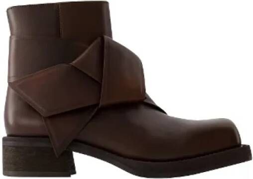 Acne Studios Leather boots Brown Dames