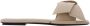 Acne Studios Sandalen Musubi Sandals Leather Beige in beige - Thumbnail 1