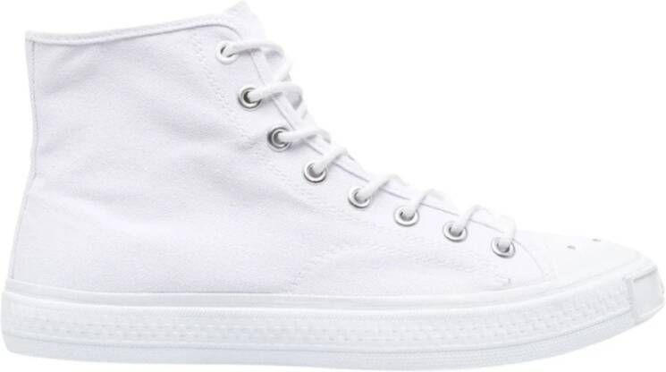 Acne Studios Ballow hoge sneakers White Heren
